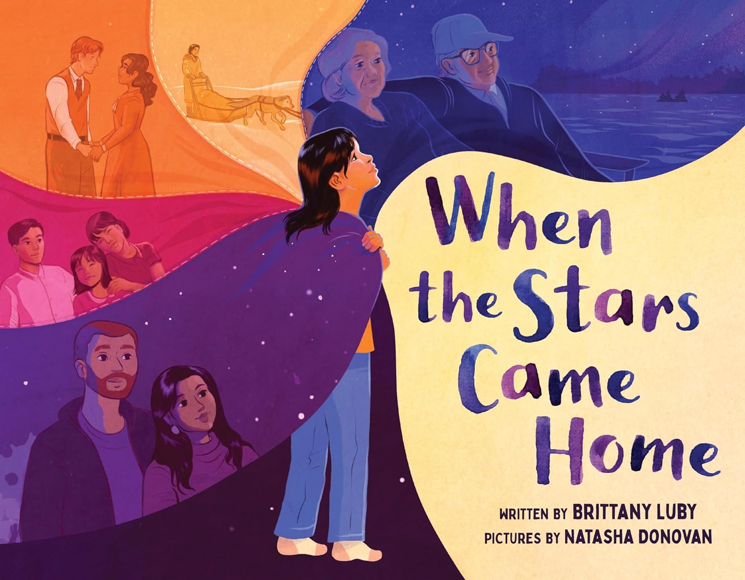 When the Stars Came Home by Brittany Luby, illustrated by